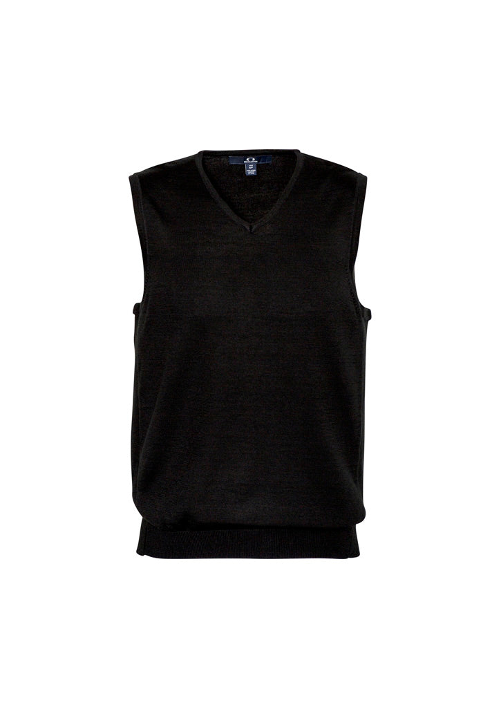 Mens Milano Vest Charcoal