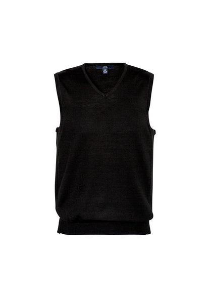Mens Milano Vest Charcoal
