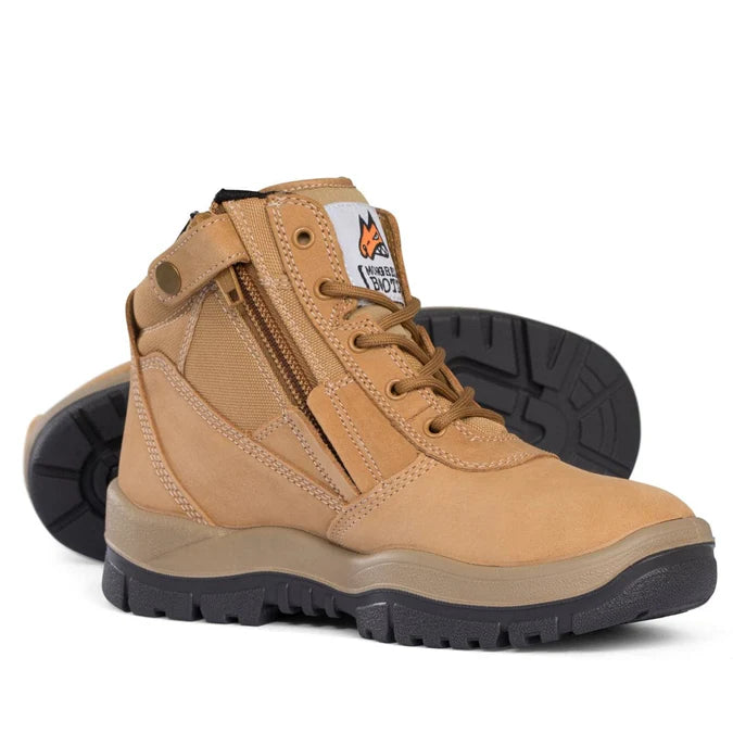 Mongrel Wheat ZipSider Ankle Safety Boot