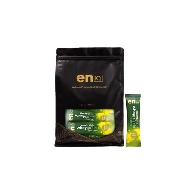 eniQ Electrolyte Whey Protein Isolate - Various Flavours (Pack of 24 or 1KG Tub)