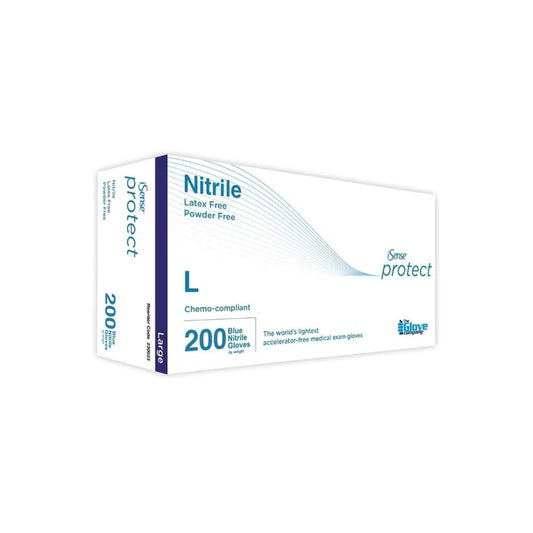 TGC iSense® Protect Nitrile Disposable Gloves - Box of 200