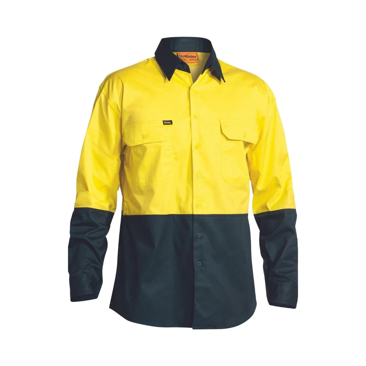 Bisley Hi Vis Cool Lightweight Drill Shirt